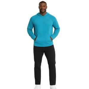 Men's Heavy Waffle Hooded Sweatshirt - All In Motion Teal Blue XXL